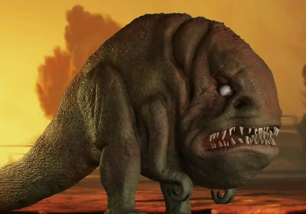 Blurrg creature Jurassic World dinosaur toy DNA Scan Code