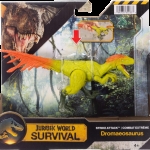 JurassicDNA.com Jurassic World Survival Dromaeosaurus Strike Attack