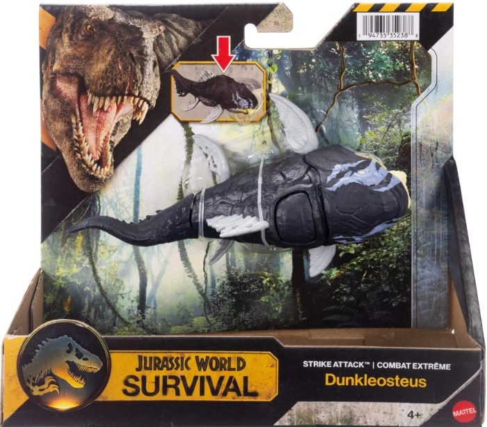 JurassicDNA.com Jurassic World Survival Dunkleosteus Strike Attack