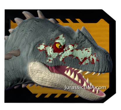 Torvosaurus - Gigantic Thrashers DNA Scan Code JurassicDNA.com Jurassic World Survival Torvosaurus Gigantic Thrashers