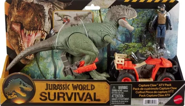 JurassicDNA.com Jurassic World Survival Capture Claw ATV Pack Box