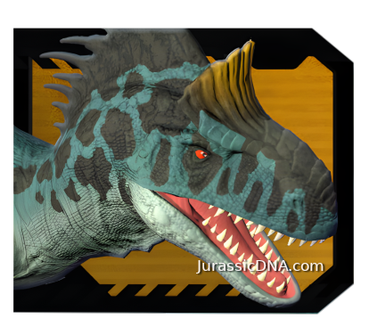 JurassicDNA.com Jurassic World Survival Cryolophosaurus Wild Roar