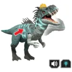 JurassicDNA.com Jurassic World Survival Cryolophosaurus Wild Roar