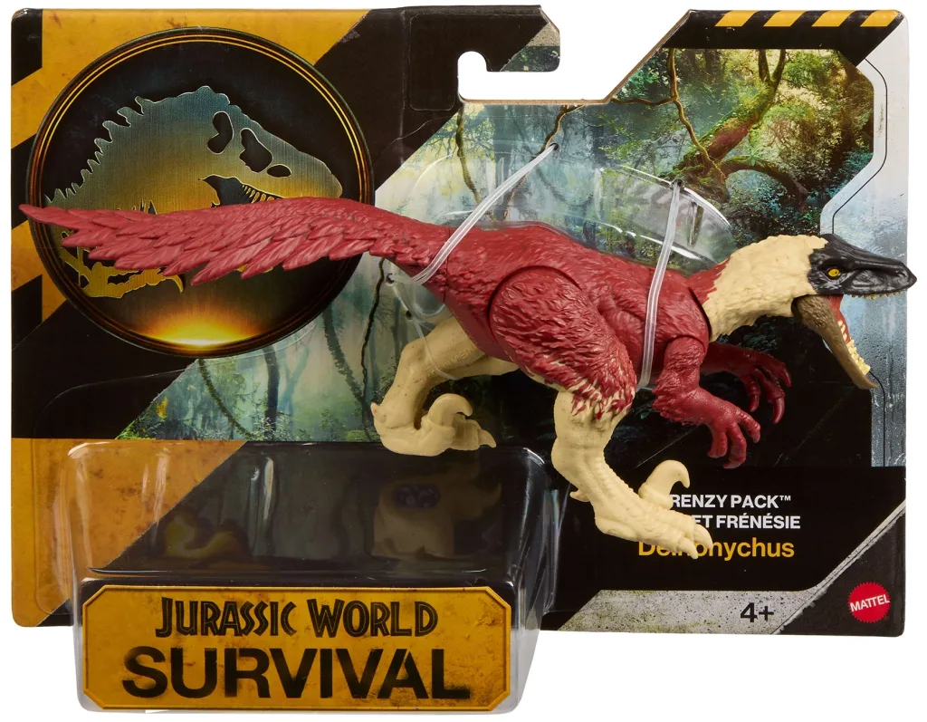 JurassicDNA.com Jurassic World Survival Deinonychus Frenzy Pack Box
