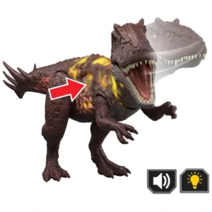 JurassicDNA.com Jurassic World Survival Metriacanthosaurus Wild Roar