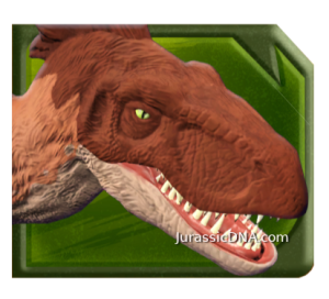 Daspletosaurus Gigantic Thrashers DNA Scan Code JurassicDNA.com Jurassic World Primal Ambush Daspletosaurus Gigantic Trackers