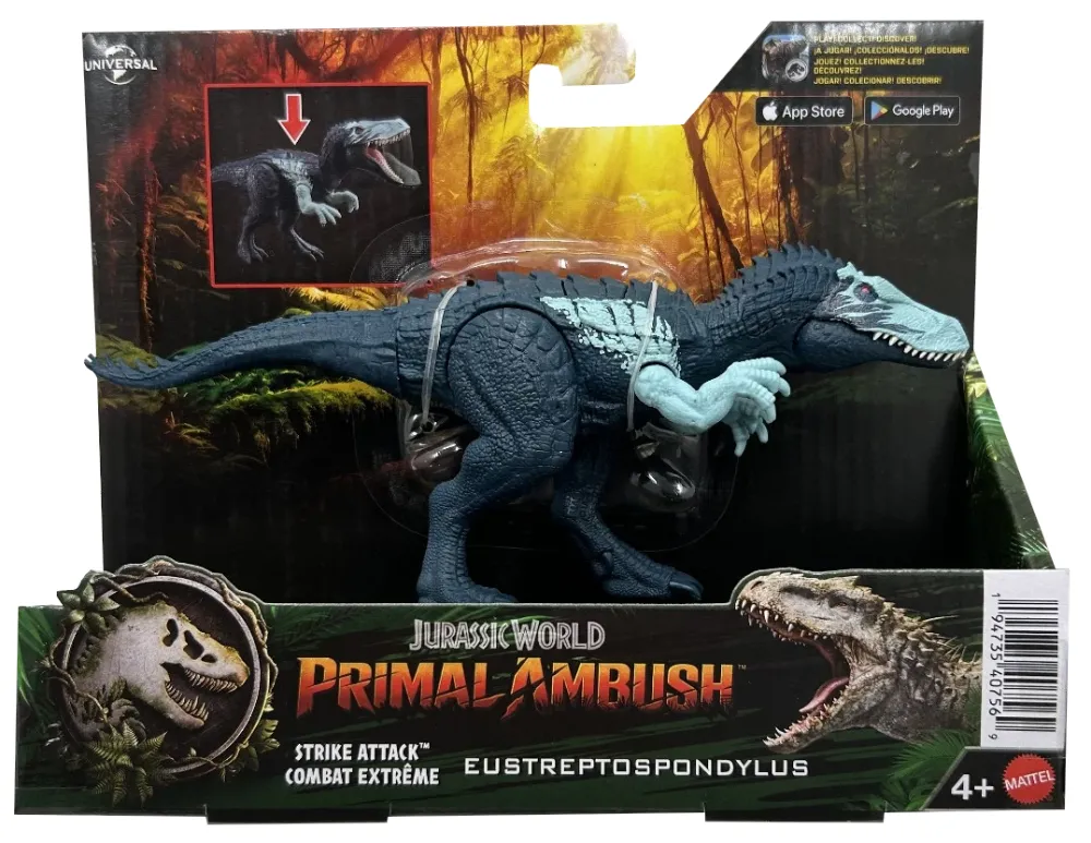 JurassicDNA.com Jurassic World Primal Ambush Eustreptospondylus Box