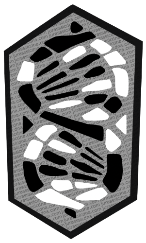 JurassicDNA.com Jurassic World Primal Ambush Eustreptospondylus DNA Scan Code