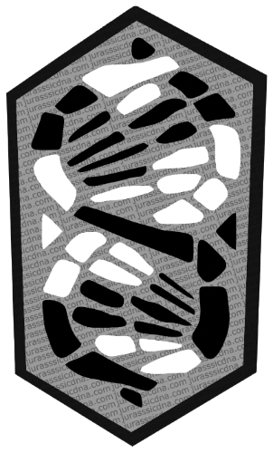 JurassicDNA.com Jurassic World Primal Ambush Shunosaurus Gigantic Thrashers DNA Scan Code