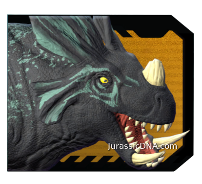 JurassicDNA.com Jurassic World Survival Estemmenosuchus_Clair Gyrosphere Escape Pack