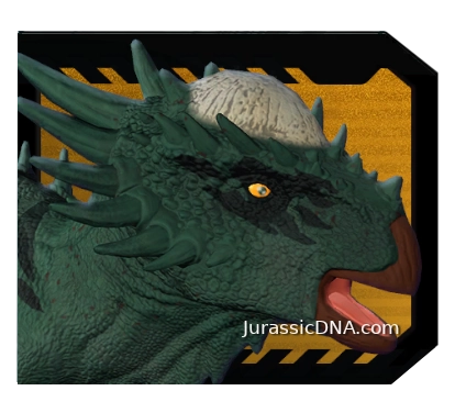 JurassicDNA.com Jurassic World Survival Pachycephalosaurus Frenzy Pack