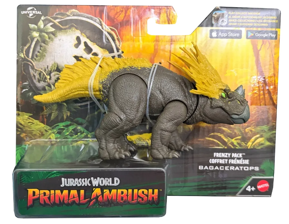 JurassicDNA.com Jurassic World Primal Ambush Bagaceratops Frenzy Pack Box
