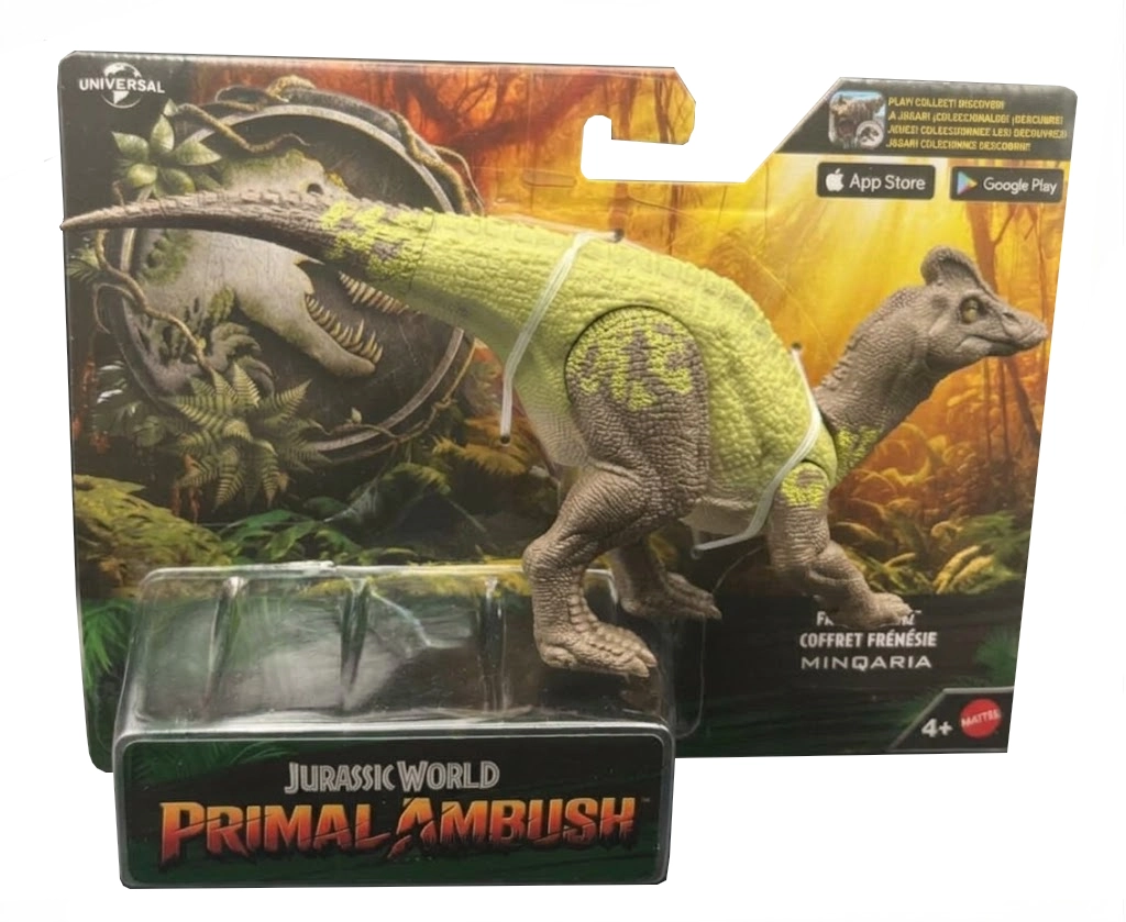 JurassicDNA.com Jurassic World Primal Ambush Minqaria Frenzy Pack Box